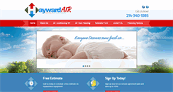 Desktop Screenshot of haywardair.com